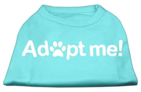 Adopt Me Screen Print Shirt Aqua XS